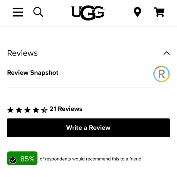 🎁❄️UGG Jody Faux-Shearling Hoodie-Jacket, Size M, Black (NWT) - Picture 8 of 9